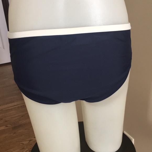 Nautica bikini. Navy, yellow & white. Top Sz 8, bottom Sz 12. - Picture 5 of 6